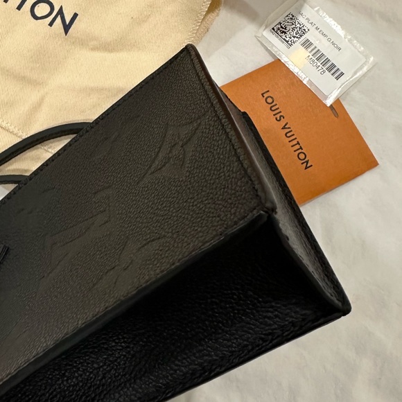 Louis Vuitton Petit Sac Plat Empreinte Black Leather - Picture 9 of 13